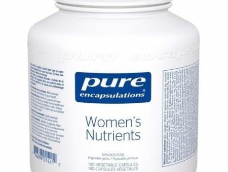 Pure encaps - women’s nutrients®- 180 vcaps on Sale