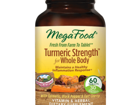 Megafood -turmeric strength - 60 tabs Hot on Sale