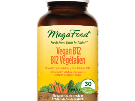 Megafood - vegan b12 - 30 tabs Online now