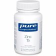 Pure encaps - zinc 15® - 180 vcaps For Sale