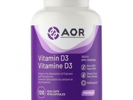 Aor - vitamin d3 120 caps Supply