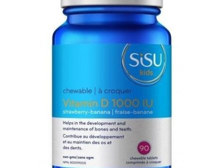 Sisu kids - vitamin d3 1,000iu - 90 chew tabs Online