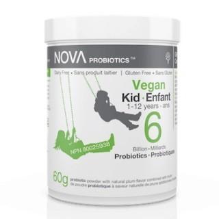 Nova probiotics -  vegan kids (1 to 12 years) 6b - 60g Discount