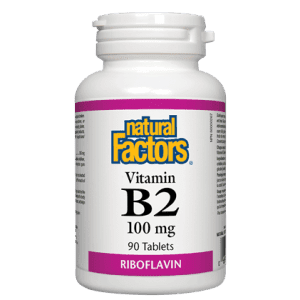 Natural factors - b2 riboflavin 100 mg - 90 tabs Cheap