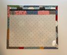 Vinyl Window Cross Stitch Needlework Project Bag - Calico Hexagons Discount