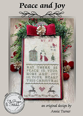 Peace and Joy - The Proper Stitcher - Cross Stitch Pattern Online now