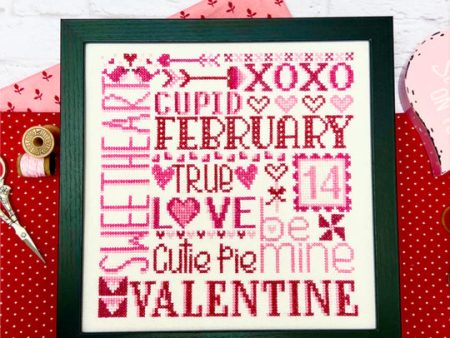 Hey Sweetheart - Primrose Cottage Stitches - Cross Stitch Patterns Online Sale