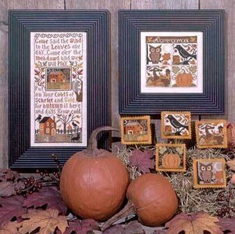 Autumn Leaves Book 132 - The Prairie Schooler - Cross Stitch Pattern For Sale