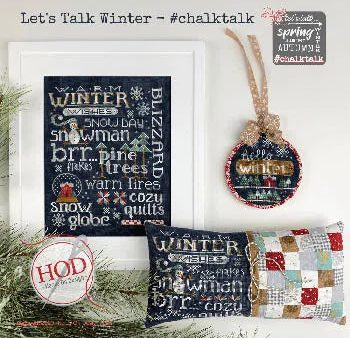 Let s Talk Winter - Hands on Design - Cross Stitch Pattern Online now