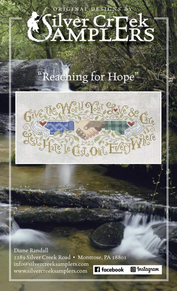 Reaching for Hope - Silver Creek Samplers - Cross Stitch Pattern For Discount