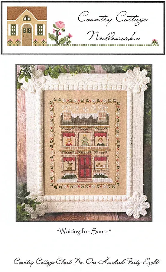 Waiting for Santa - Country Cottage Needleworks - Cross Stitch Pattern For Cheap