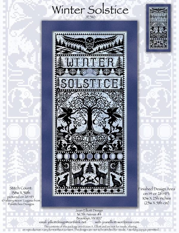 Winter Solstice by Joan Elliot Design - Cross Stitch Pattern Supply