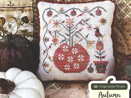 Autumn Crow - Pansy Patch Quilts and Stitchery - Cross Stitch Pattern Online