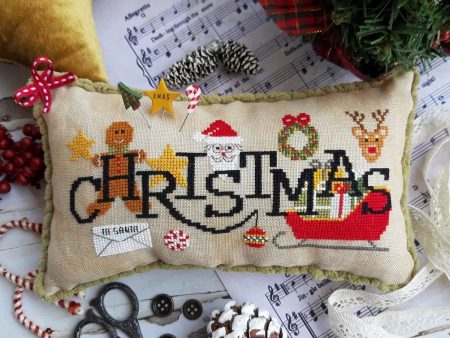 When I think of Christmas- Puntini Puntini - Cross Stitch Pattern on Sale