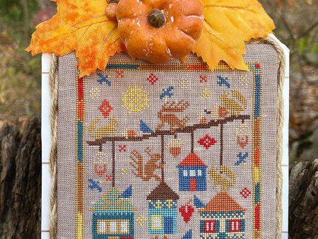 Fall Cottages - Jan Hicks Creates - Cross Stitch Pattern Fashion