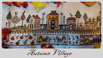 Autumn Village - Nikyscreations - Cross Stitch Pattern Hot on Sale