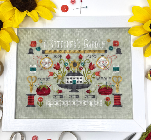 A Stitcher s Garden - Tiny Modernist - Cross Stitch Pattern Fashion