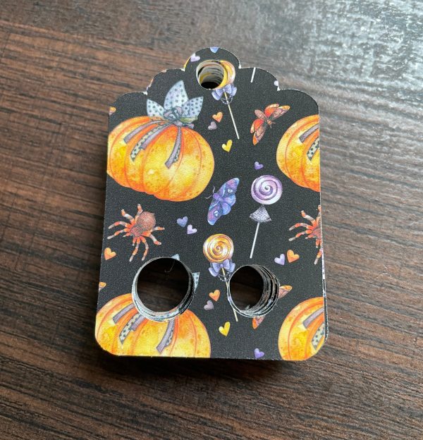 Floss Keepers Tags Drops -  Halloween Pumpkins and Candy Online Hot Sale