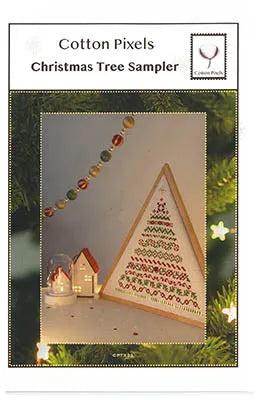 Christmas Tree Sampler - Cotton Pixels - Cross Stitch Pattern Fashion