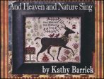 And Heaven and Nature Sing - Kathy Barrick - Cross Stitch Design Hot on Sale