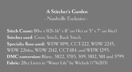 A Stitcher s Garden - Tiny Modernist - Cross Stitch Pattern Fashion