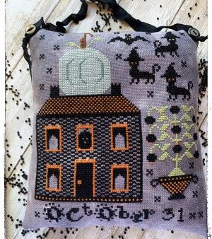 Hallows Eve Pinkeep - Lucy Beam - Cross Stitch Pattern Fashion