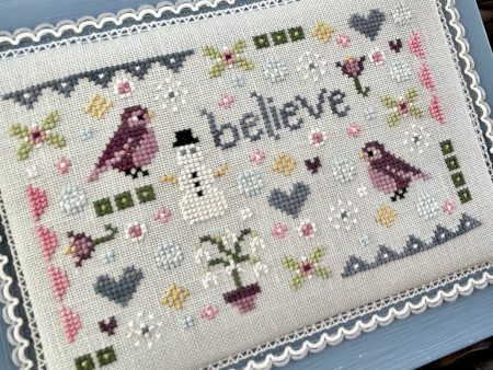 A Little Winter - Sweet Wing Studio - Cross Stitch Pattern Supply