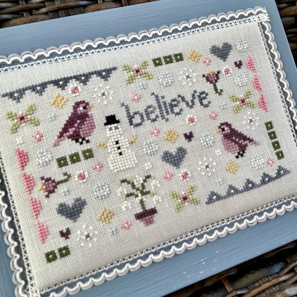 A Little Winter - Sweet Wing Studio - Cross Stitch Pattern Supply