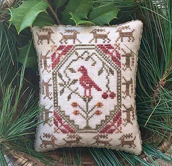 Christmas Pin Pillows - Kathy Barrick - Cross Stitch Design Discount