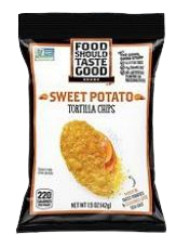 Food Should Taste Good - Tortilla Chips, Sweet Potato Sale