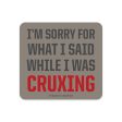 Sorry Cruxing — Rock Climbing Sticker Online Hot Sale