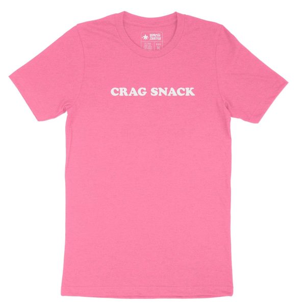 Crag Snack — Unisex Rock Climbing T-Shirt Online Sale