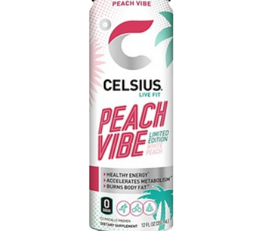 Celsius - Sparkling Peach Vibe For Sale