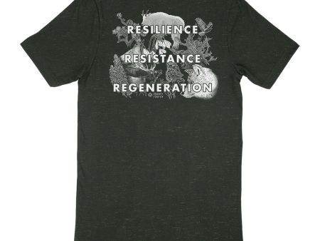 Resilience Resistance Regeneration — Unisex Outdoors T-Shirt Online now