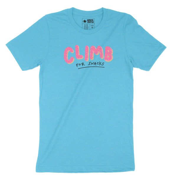 Climb for Snacks — Unisex T-Shirt Online Sale