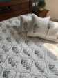 Blue Heaven Quilted Bedcover For Cheap