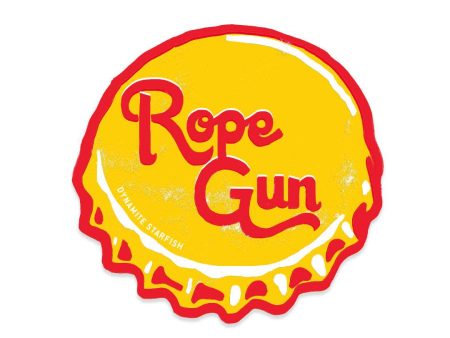 Rope Gun — Rock Climbing Sticker Discount