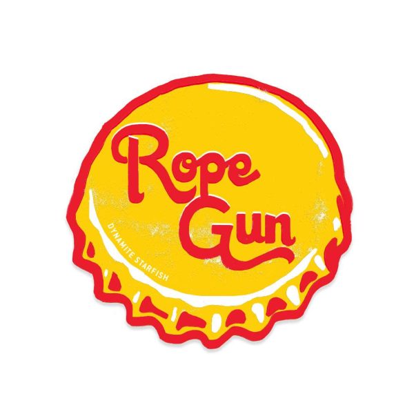 Rope Gun — Rock Climbing Sticker Discount