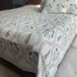 Cypress Mughal Jaal Handloom Bedcover Fashion