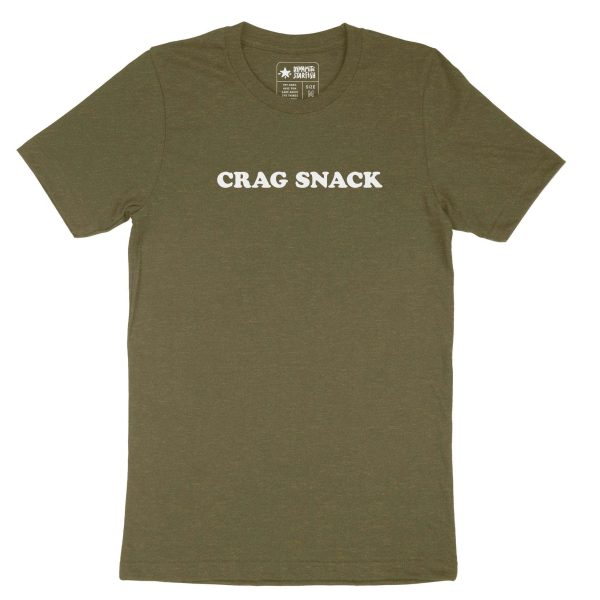 Crag Snack — Unisex Rock Climbing T-Shirt Online Sale