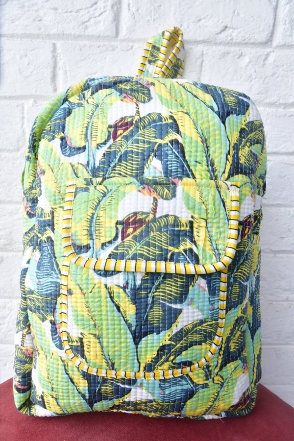 Banana Leaf Print Backpack Online Hot Sale