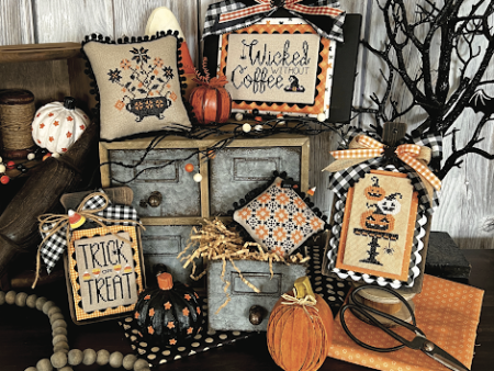 13 Spooky Smalls - Primrose Cottage Stitches - Cross Stitch Booklet Cheap