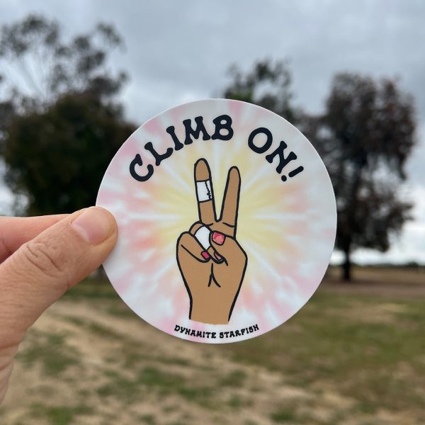 Climb On Manicure — 3.25  Sticker For Cheap