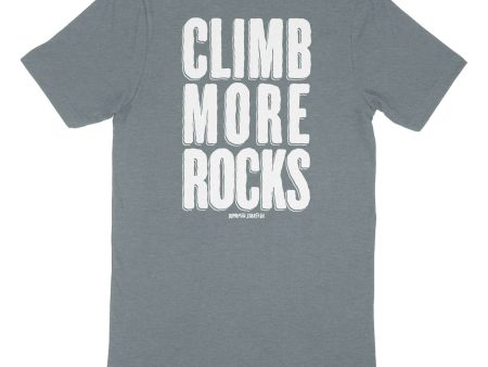 Climb More Rocks — Unisex Rock Climbing T-Shirt Sale