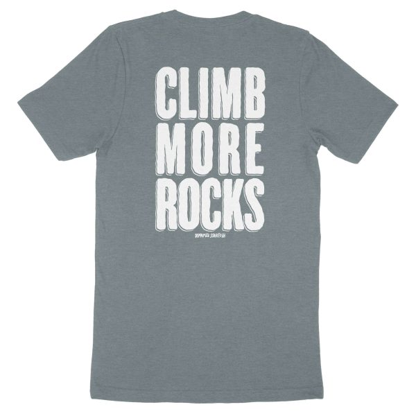 Climb More Rocks — Unisex Rock Climbing T-Shirt Sale