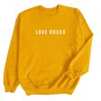 Love Rocks — Unisex Crewneck Sweatshirt Online Hot Sale