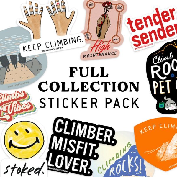 Full Collection — Rock Climbing Sticker Pack Hot on Sale