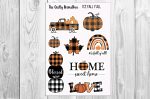 Autumn Plaid Sticker Sheet - It s fall y all for Journals, Scrapbooks or Planners Online now