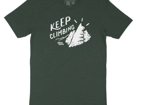 Keep Climbing Mountains — Unisex T-Shirt Discount