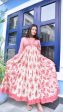 Cream Floral Anarkali Kurta For Cheap